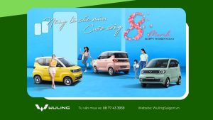 Wuling HongGuang MiniEV vinh hạnh khi được đồng hành cùng các nàng trên hành trình thể hiện vẻ đẹp đó