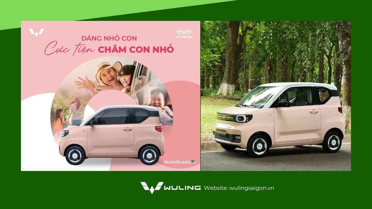 Wuling HongGuang MiniEV - Một giải pháp thay thế xe máy lý tưởng cho mẹ có con nhỏ
